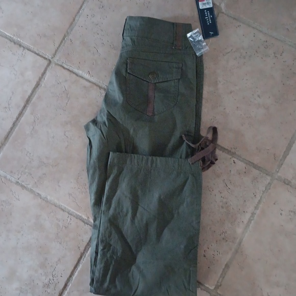 Green Cargo Pants size 4 - Picture 3 of 4